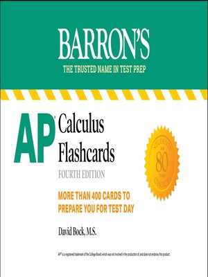 cover image of AP Calculus Flashcards: Up-to-Date Review and Practice